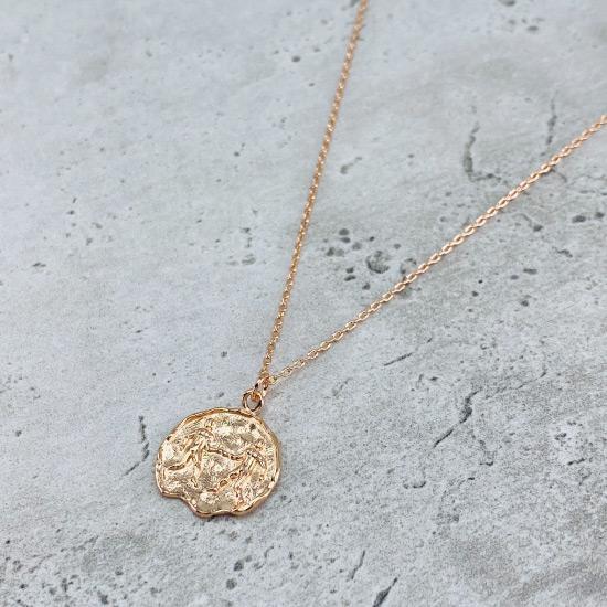 Gemini Star Sign Necklace - Fine chain necklace featuring a delicate star sign pendant. Birth date May 21 - June 20 is for Gemini. Available in Silver, Gold, and Rose Gold.